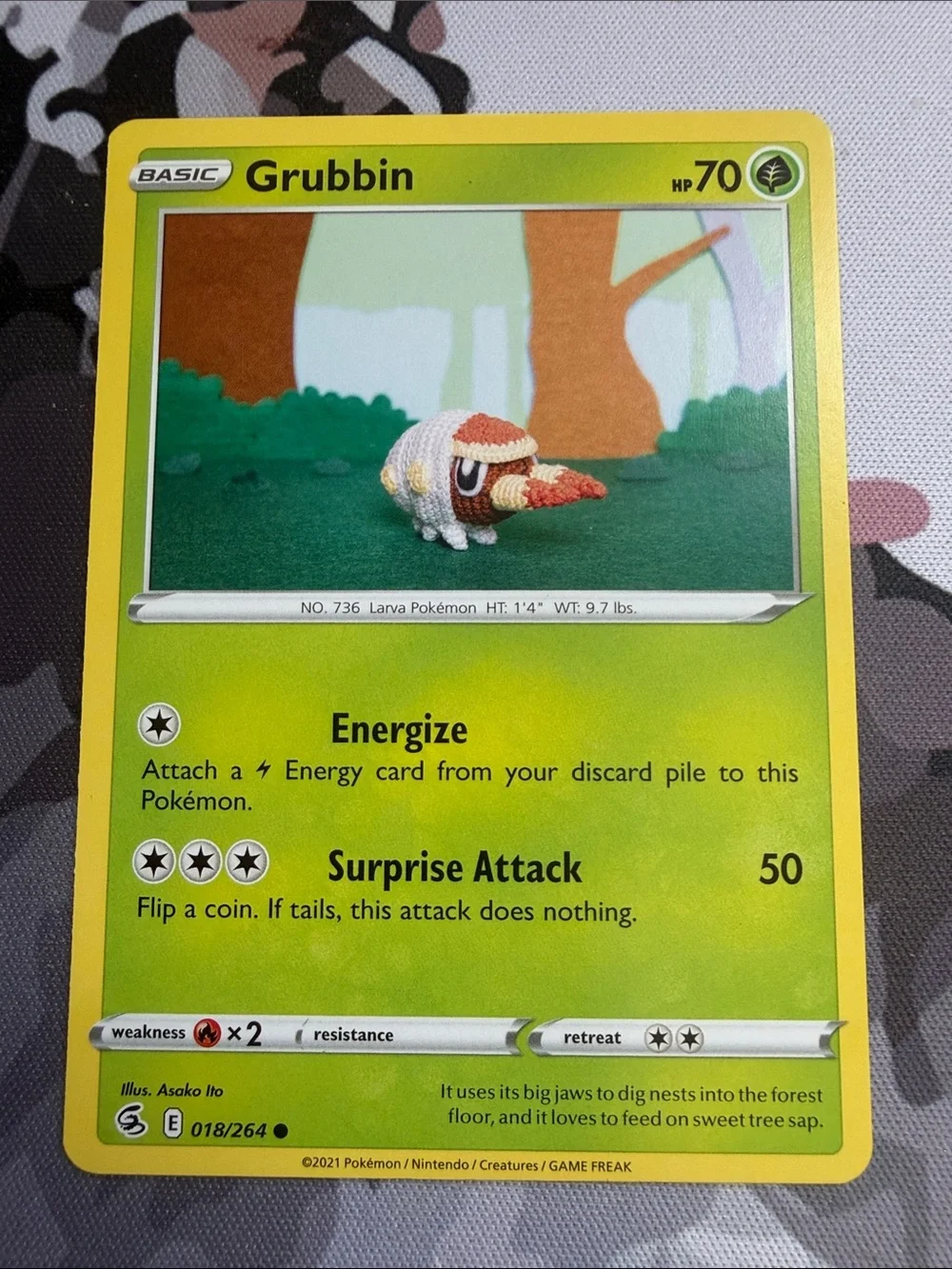 Grubbin, Charjabug, Vikavolt Evolution Line Lot | Fusion Strike + More | ✨5/$25✨